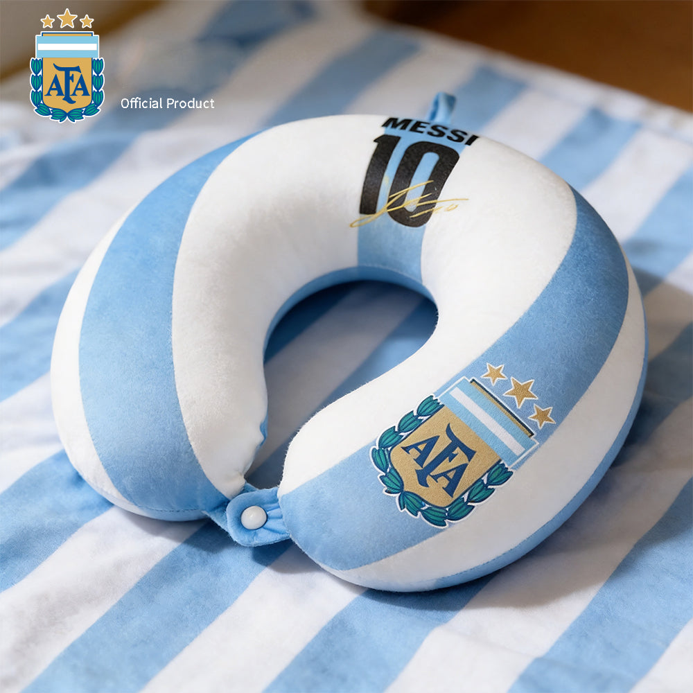 Argentina AFA Messi #10 Neck Pillow S1